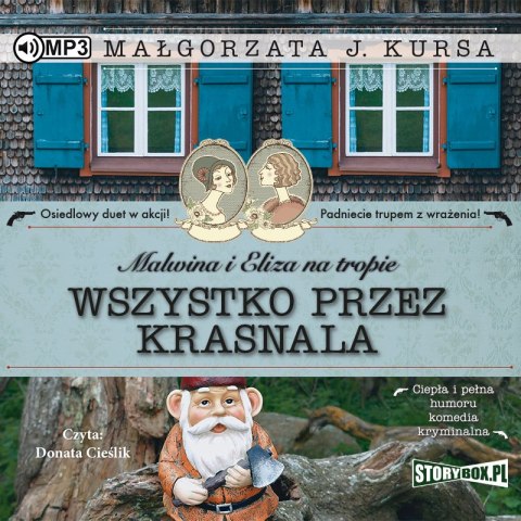 CD MP3 Wszystko przez krasnala. Malwina i Eliza na tropie. Tom 2