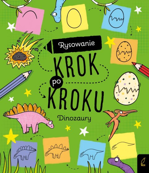 Dinozaury. Rysowanie krok po kroku