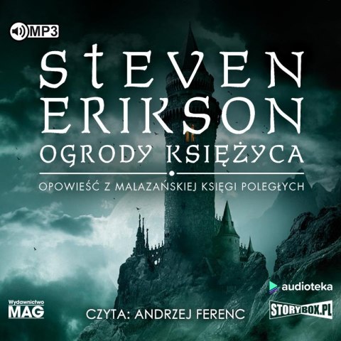 CD MP3 Ogrody Księżyca. Malazańska Księga Poległych. Tom 1