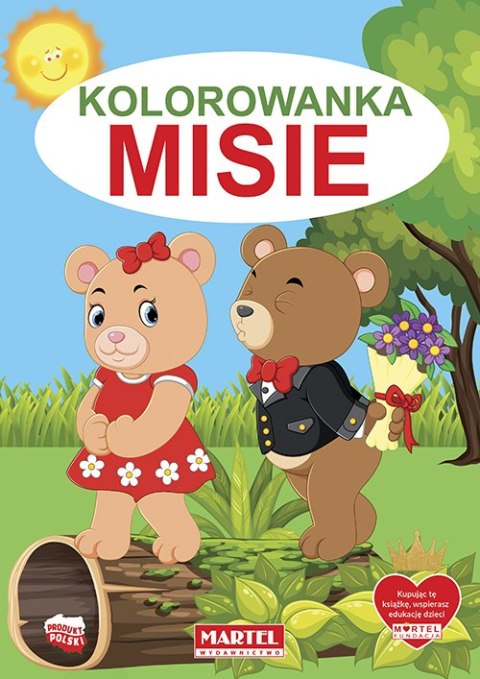 Misie. Kolorowanka