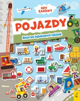 Pojazdy. Wypukłe naklejki