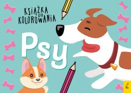 Psy. Książka do kolorowania