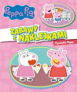 Pyszności Peppy. Zabawy z naklejkami. Świnka Peppa