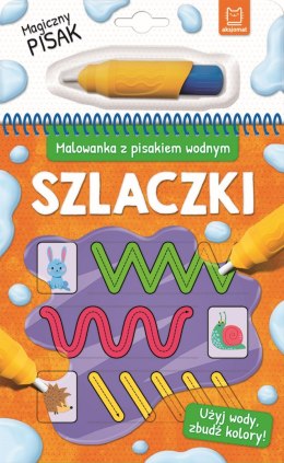 Szlaczki. Malowanka z pisakiem wodnym