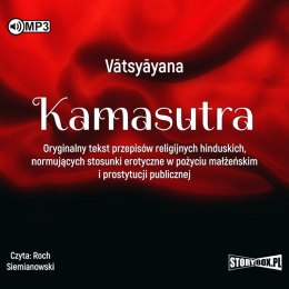 CD MP3 Kamasutra. Oryginalny tekst przepisów religijnych hinduskich, normujących stosunki erotyczne w pożyciu małżeńskim i prost