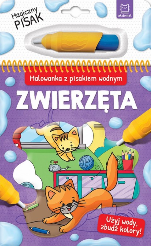 Malowanka z pisakiem wodnym zwierzęta