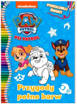 Przygody pełne barw . Pokoloruj świat. Psi Patrol