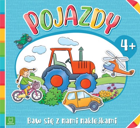 Pojazdy. Baw się z nami naklejkami