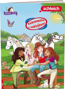 Schleich Horse Club Kolorowanka z naklejkami NA-8401