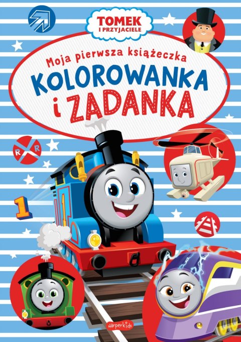 Tomek i przyjaciele. Moja pierwsza książeczka. Kolorowanka i zadanka