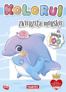 Zwierzęta morskie. Koloruj