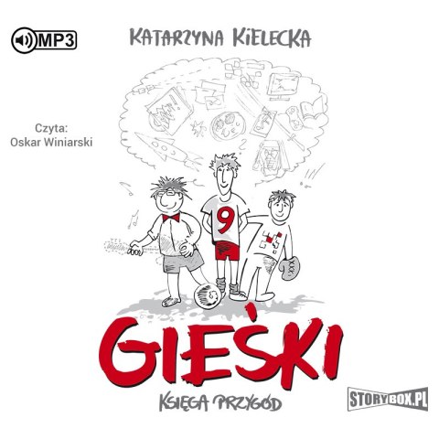 CD MP3 Gieśki. Księga przygód