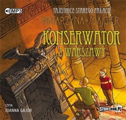 CD MP3 Konserwator z Warszawy tajemnice starego pałacu