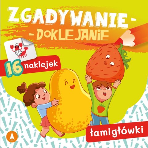 Łamigłówki. Zgadywanie-doklejanie