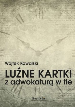 Luźne kartki z adwokaturą w tle