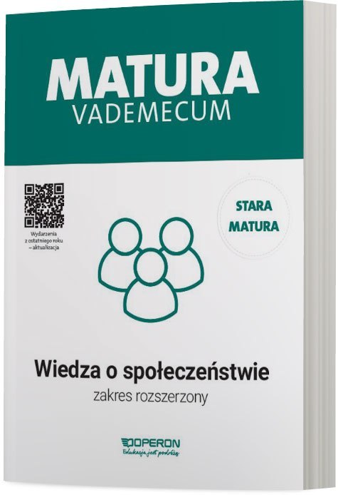 Matura 2023 Wiedza o społeczeństwie Vademecum zakres rozszerzony