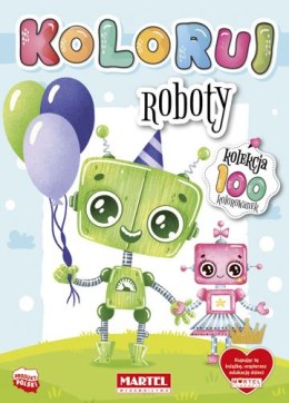 Roboty. Koloruj