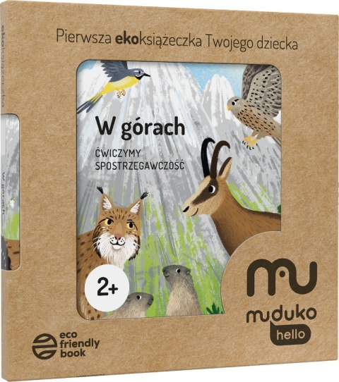 W górach. Ćwiczymy spostrzegawczość 2+. Pierwsza ekoksiążeczka Twojego Dziecka