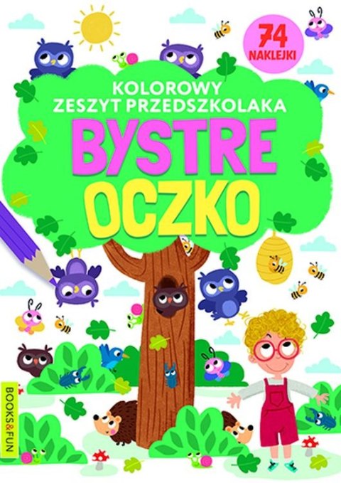 Bystre oczko. Kolorowy zeszyt przedszkolaka