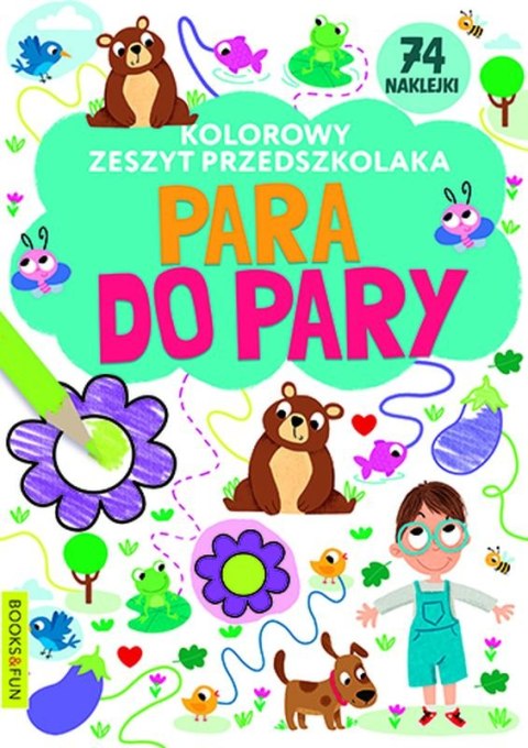 Para do pary. Kolorowy zeszyt przedszkolaka