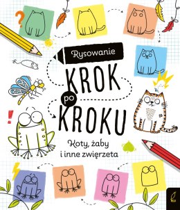 Koty, żaby i inne zwierzęta. Rysowanie krok po kroku