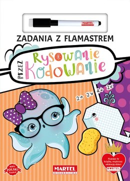 Rysowanie przez kodowanie. Zadania z flamastrem