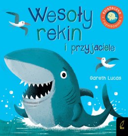 Wesoły rekin i przyjaciele książka rozkładanka