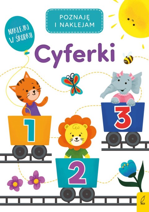Cyferki. Poznaję i naklejam Cyferki. Poznaję i naklejam