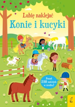 Konie i kucyki. Lubię naklejać