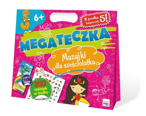 Pakiet mega teczka mazajki dla sześciolatka