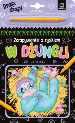 W dżungli. Zdrapywanka z rysikiem