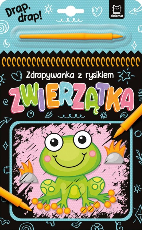 Zwierzątka. Zdrapywanka z rysikiem