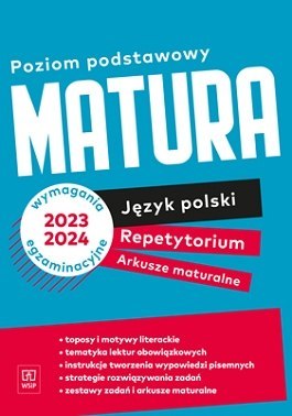 Nowe Repetytorium 2023 język polski arkusze maturalne zakres podstawowy