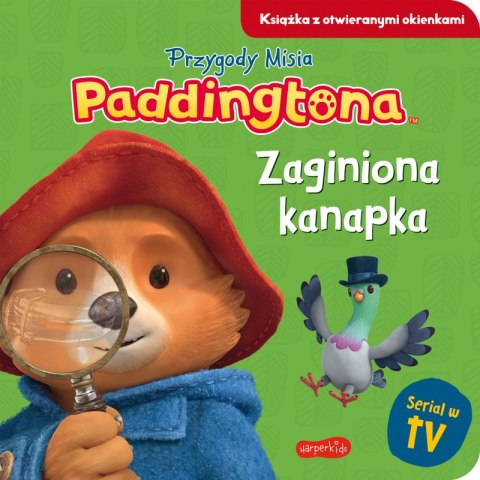 Zaginiona kanapka. Przygody Misia Paddingtona. Książka z otwieranymi okienkami