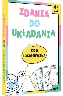 Zdania do układania gra logopedyczna