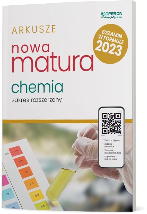 Nowa matura 2023 Chemia arkusze maturalne zakres rozszerzony