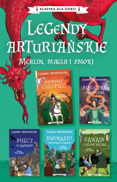 Pakiet Legendy arturiańskie. Tomy 1-5