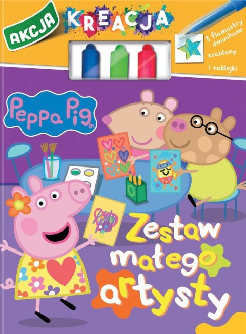 Zestaw małego artysty. Akcja Kreacja. Świnka Peppa