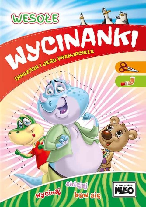 Dinozaur i jego przyjaciele. Wesołe wycinanki