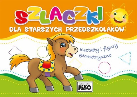 Szlaczki dla starszych przedszkolaków kształty i figury geometryczne