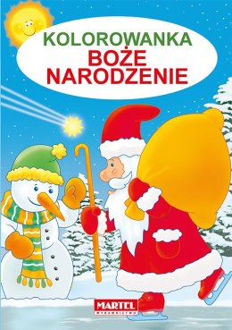 Boże narodzenie. Kolorowanka