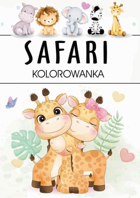 Safari. Kolorowanka