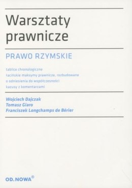 Warsztaty prawnicze. Prawo rzymskie wyd. 2022