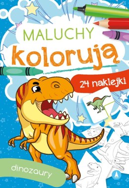 Dinozaury. Maluchy kolorują