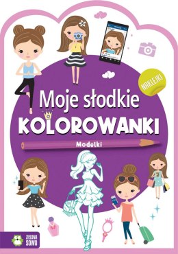 Modelki. Moje słodkie kolorowanki