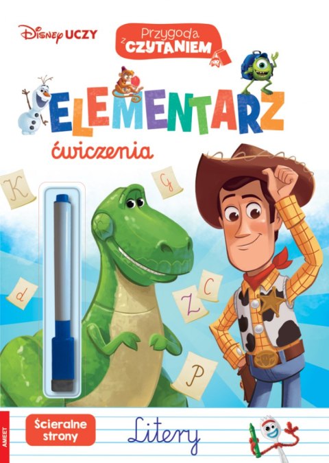 Disney uczy Elementarz ćwiczenia Litery USL-9302