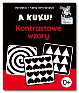 Kontrastowe wzory. A kuku! Poradnik + karty obrazkowe. Kapitan Nauka wyd. 2