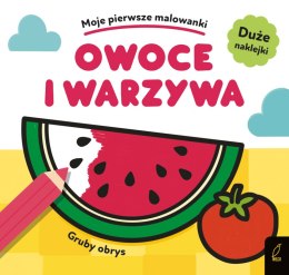 Owoce i warzywa. Moje pierwsze malowanki