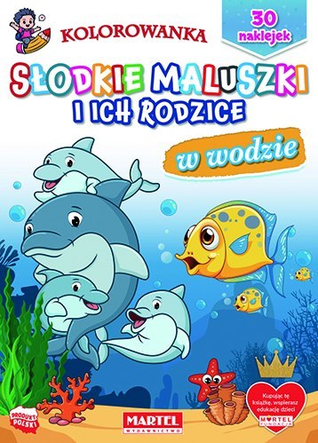 W wodzie. Słodkie maluszki i ich rodzice