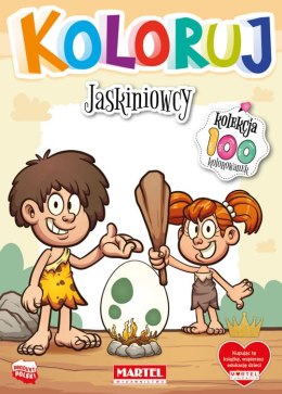 Jaskiniowcy. Koloruj